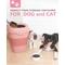 Show in main carousel: DDMOMMY Collapsible Dog & Cat Food Container with Wheels, Airtight Lids, Scoop & 2 Storage Containers, Pink, 35-lbs slide 3 of 10