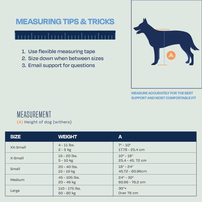 Show full view: Balto Lux Dog Shoulder Brace, Small slide 4 of 10