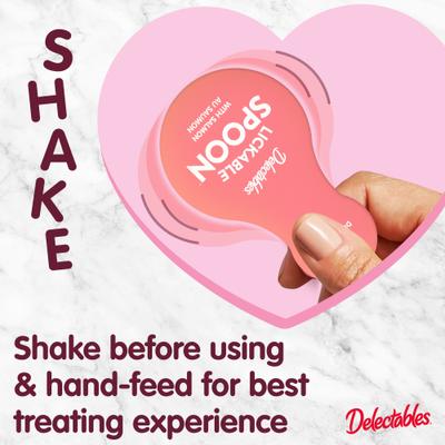 Hartz Delectables Lickable Spoon Variety Pack Handheld Creamy Cat Treats, 32 count