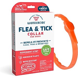 Wondercide Natural Flea, Tick & Mosquito Repellent Small to Medium Dogs Collar, Peppermint