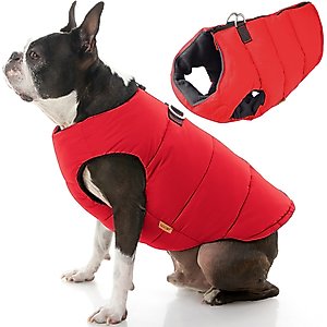 Gooby Padded Dog Vest, Red, Medium