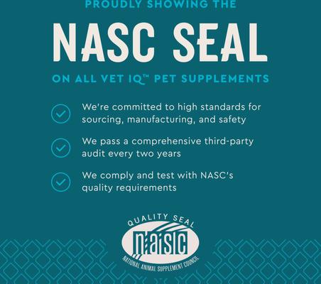 Show full view: VetIQ Hickory Smoke Flavored Pumpkin Fiber Anal Gland Soft Chew Supplement for Dogs, 60 Count slide 5 of 7