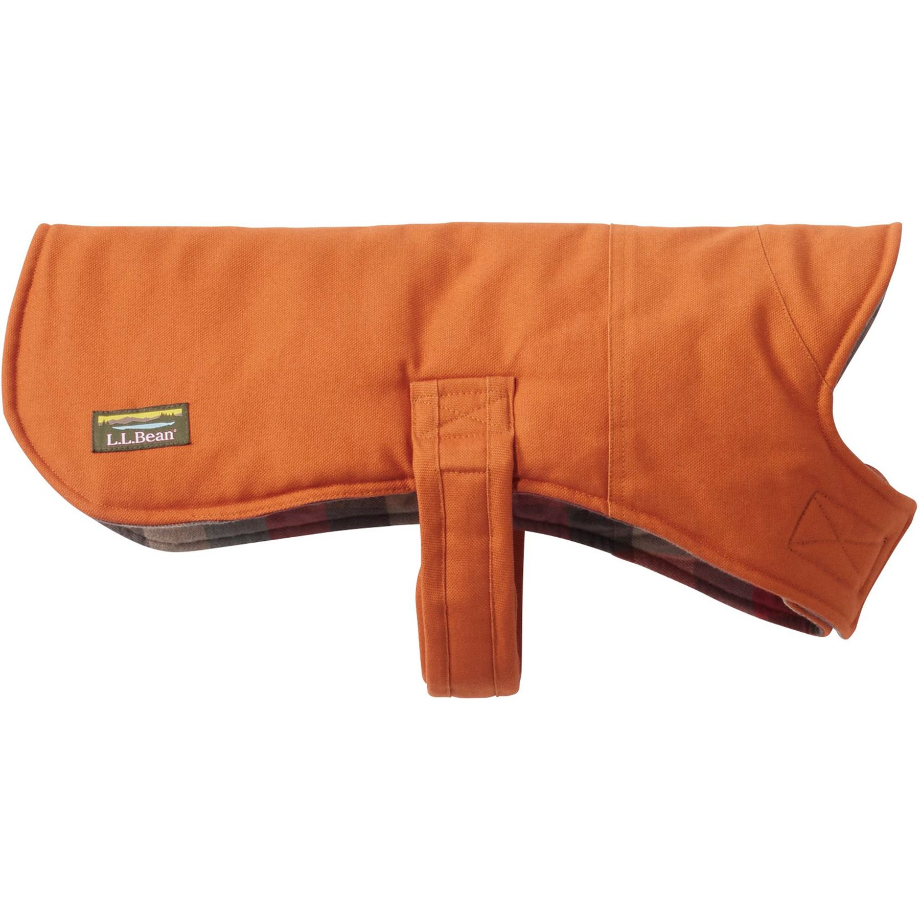 L.L.Bean Reversible Field Dog Coat, Canyon Rust, Large