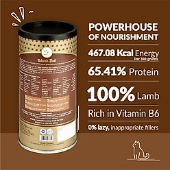 Pawfect Nature's Feast Lamb Meat Grain-Free All Natural Freeze-Dried Cat Training Treat, 1.76-oz canister slide 2 of 9