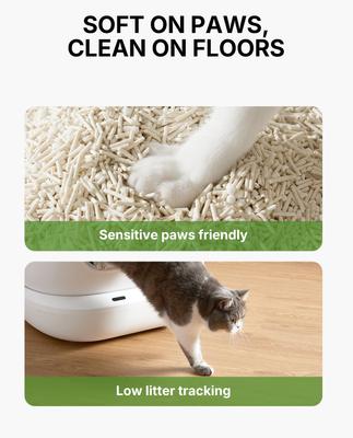 Show full view: PETKIT Natural Clumping Cat Litter, 5.2-lb bag slide 8 of 9