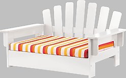 Etna Adirondack Chair Elevated Dog Bed