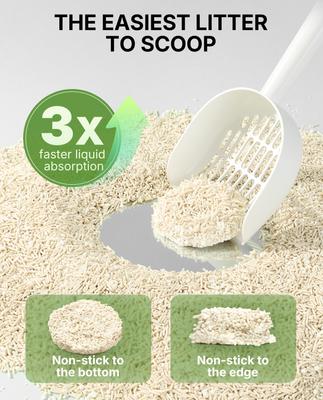 Show full view: PETKIT Natural Clumping Cat Litter, 5.2-lb bag slide 4 of 9