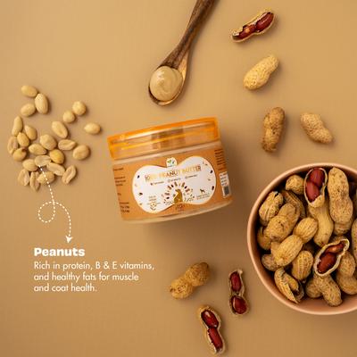 Show full view: Pawfect All Natural Peanut Butter Grain-Free Food Topper & Lickable Dog Treat, 9.70-oz jar slide 4 of 9