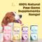 Show in main carousel: Pawfect Wild Vigor All Natural Grain-Free Calming Supplement Chews for Dogs, 60 chews canister slide 8 of 10