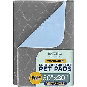 Katziela Washable Dog Pee Pad, 50 x 30-in