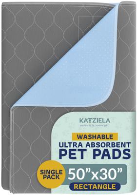 Show full view: Katziela Washable Dog Pee Pad, 50 x 30-in slide 1 of 8