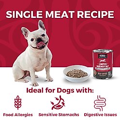 KOHA Limited Ingredient Diet Beef Entree Grain-Free Wet Dog Food, 13-oz can, case of 3 slide 2 of 6