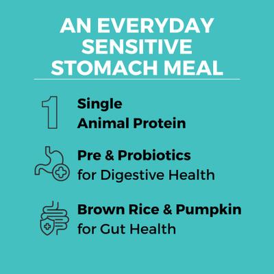 Show full view: KOHA Limited Ingredient Bland Diet Sensitive Stomach Beef & Brown Rice with Pumpkin Dry Food Dog Food, 20-lb bag slide 4 of 11