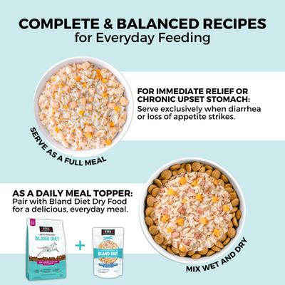 Show full view: KOHA Limited Ingredient Bland Diet Sensitive Stomach Lamb & White Rice Wet Dog Food, 12.5-oz pouch, case of 6 slide 6 of 10