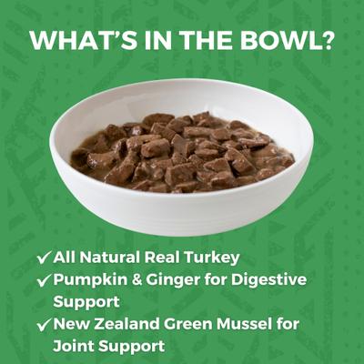 Show full view: KOHA Turkey Stew High Protein Limited Ingredient Wet Dog Food, 12.7-oz can, case of 12 slide 3 of 9