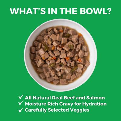 Show full view: KOHA Pike Place Platter Slow Cooked Stew High Protein Wet Dog Food, 12.7-oz can, case of 12 slide 3 of 8