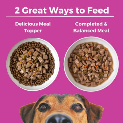 Show full view: KOHA Santa Fe Skillet Slow Cooked Stew for Dogs Wet Dog Food, 12.7-oz can, case of 12 slide 5 of 8