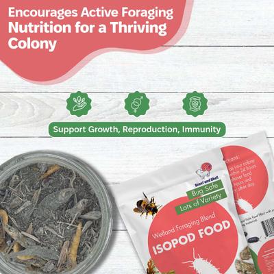 Show full view: Snout and Shell Wetland Foraging Isopod Food, 56-g bag slide 6 of 7