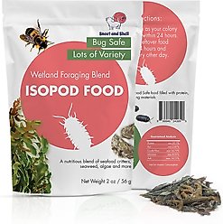 Snout and Shell Wetland Foraging Isopod Food, 56-g bag