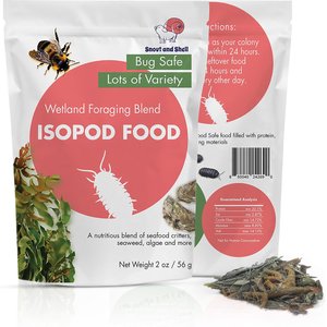 Snout and Shell Wetland Foraging Isopod Food, 56-g bag
