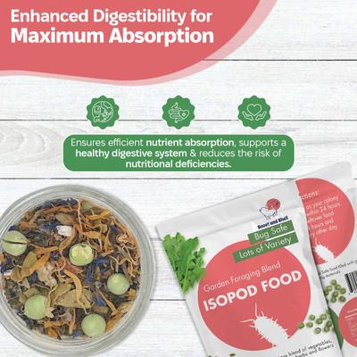 Show full view: Snout and Shell Garden Foraging Blend Isopod Food, 56-g bag slide 4 of 6