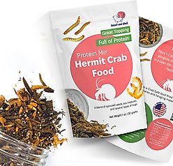 Snout and Shell Protein Mix Hermit Crab Food, 30-g bag