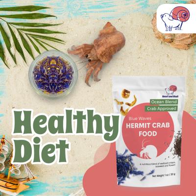 Show full view: Snout and Shell Blue Waves Hermit Crab Food, 30-g bag slide 6 of 9