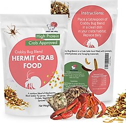 Snout and Shell Crabby Bug Blend Hermit Crab Food, 28-g bag slide 2 of 6
