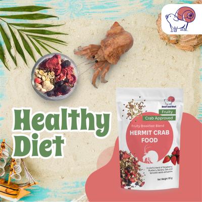 Show full view: Snout and Shell Fruity Breakfast Blend Hermit Crab Food, 65-g bag slide 5 of 7