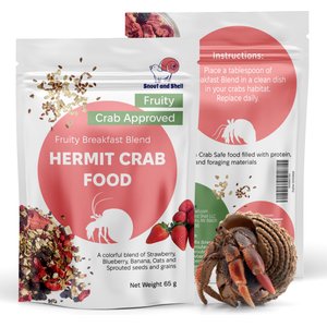 Snout and Shell Fruity Breakfast Blend Hermit Crab Food, 65-g bag