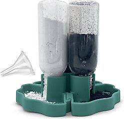 Snout and Shell Hermit Crab Gravity Feeder, Green, 132-g bag