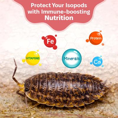 Show full view: Snout and Shell Daily Driver Isopod Food, 56-g bag slide 4 of 5