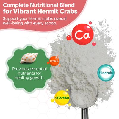 Show full view: Snout and Shell Hermit Crab Oyster Shell Supplement, 100-g bag slide 6 of 7