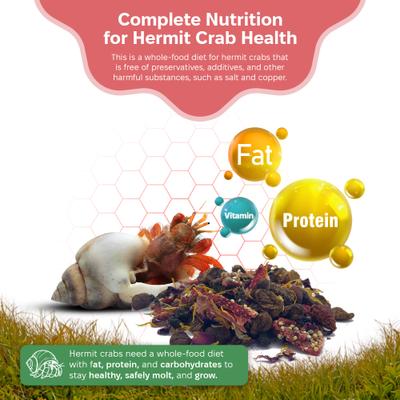 Show full view: Snout and Shell Summer Sunset Hermit Crab Food, 30-g bag slide 4 of 6