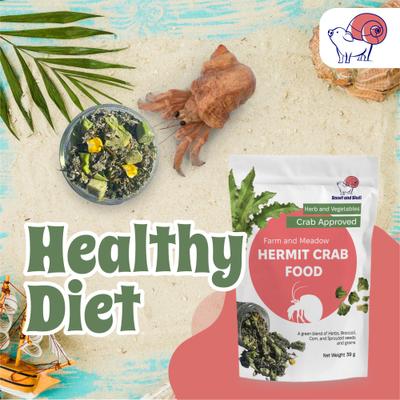 Show full view: Snout and Shell Farm & Meadow Hermit Crab Food, 39-g bag slide 6 of 9