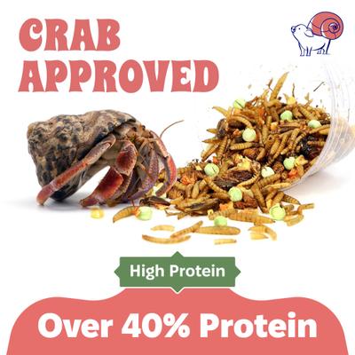 Show full view: Snout and Shell Crabby Bug Blend Hermit Crab Food, 28-g bag slide 4 of 6