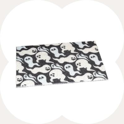 Show full view: Happy & Polly Gothic Style Cat Litter Mat, Black & Blue slide 6 of 6