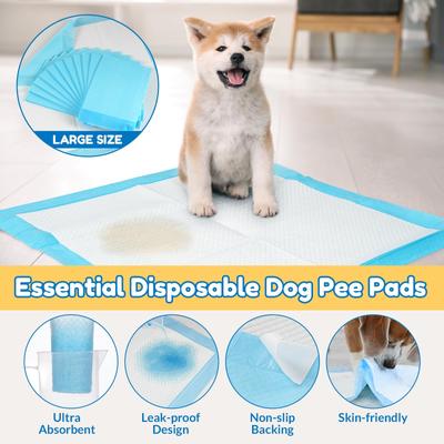 Show full view: Barpor Dog Pee Pads, 24-in x 24-in, 20 count slide 2 of 6