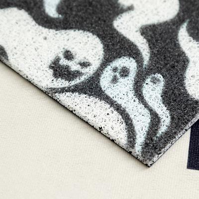 Show full view: Happy & Polly Gothic Style Cat Litter Mat, Black & Blue slide 4 of 6