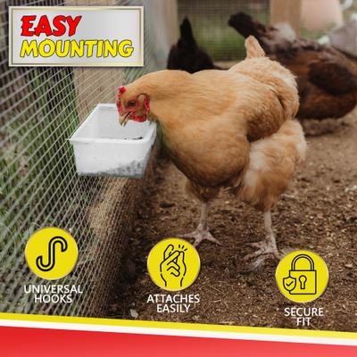 Show full view: My Favorite Chicken Coop Cage Cup, White, 27-oz slide 4 of 6