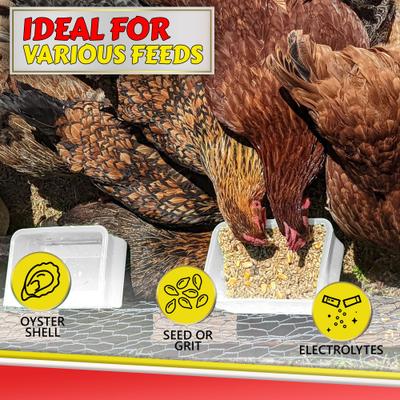 Show full view: My Favorite Chicken Coop Cage Cup, White, 27-oz slide 5 of 6