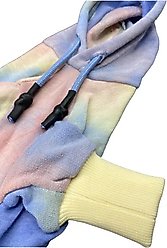 Bespoke Paws Dale French Terry Tie-Dye Dog Onesie, X-Large slide 2 of 6