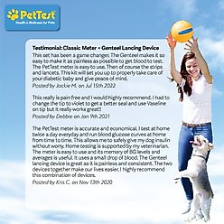 PetTest Painless Glucose Monitoring System slide 2 of 6