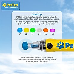 PetTest Genteel Painless Dog & Cat Lancing Device slide 2 of 4