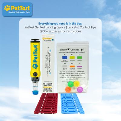 Show full view: PetTest Genteel Painless Dog & Cat Lancing Device slide 3 of 6