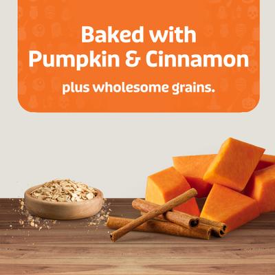 Show full view: Blue Buffalo Boo Bars Pumpkin & Cinnamon Crunchy Treats, 11-oz bag + Boo Bits Tasty Chicken Recipe Dog Treats, 4.5-oz bag slide 5 of 9