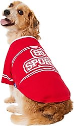 Frisco Go Sports Dog & Cat T-Shirt, Red, Large