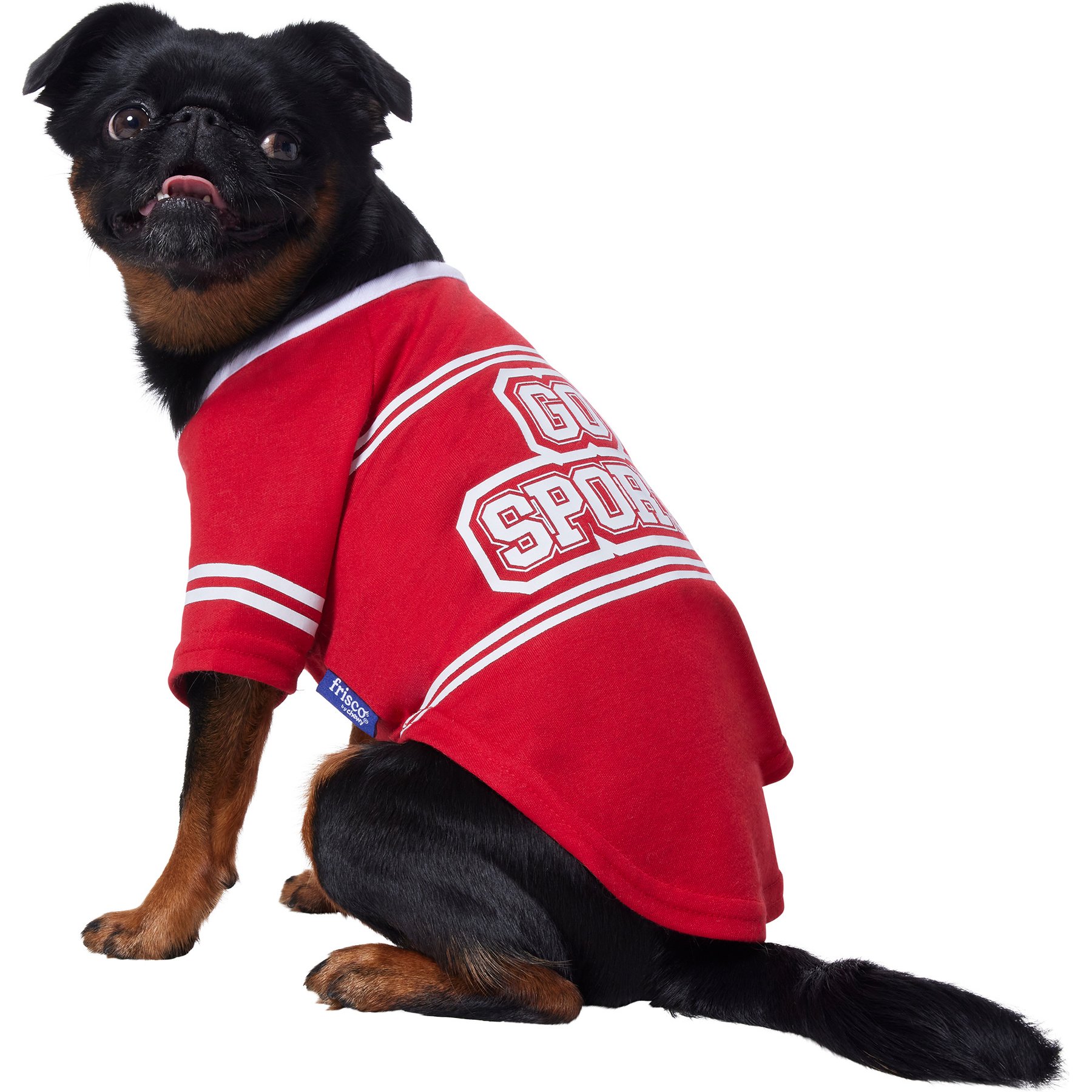 Frisco Go Sports Dog & Cat T-Shirt, Red, Small
