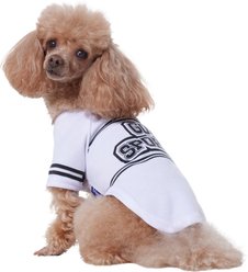 Frisco Go Sports Dog & Cat T-Shirt, White, X-Small