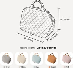 LaiFug Multi-Functional Dog Carrier, Pink slide 2 of 8